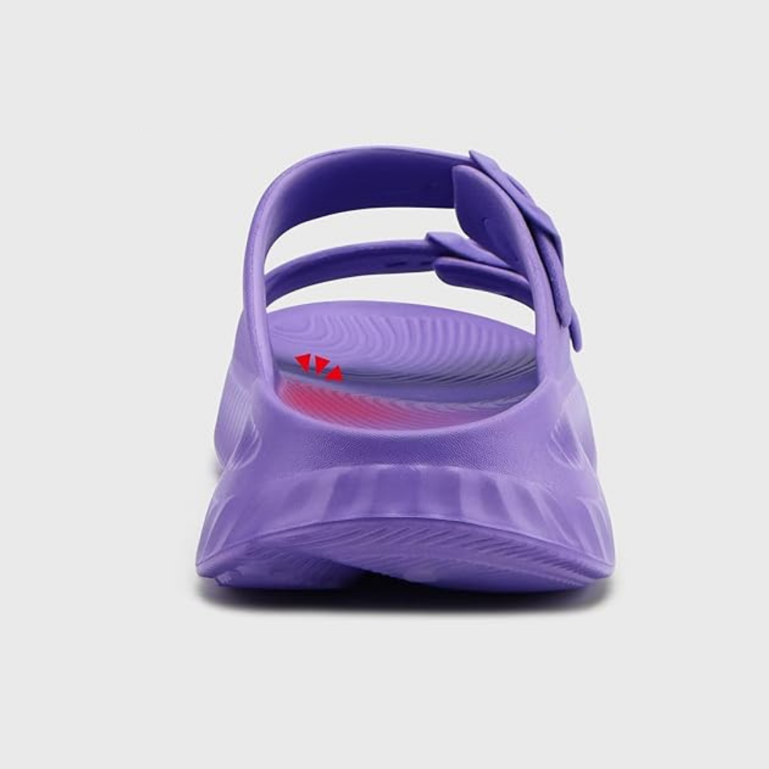 Sandales Orthopédiques Réglables Femme avec Semelle Ultra-Coussinée | Violet Sport