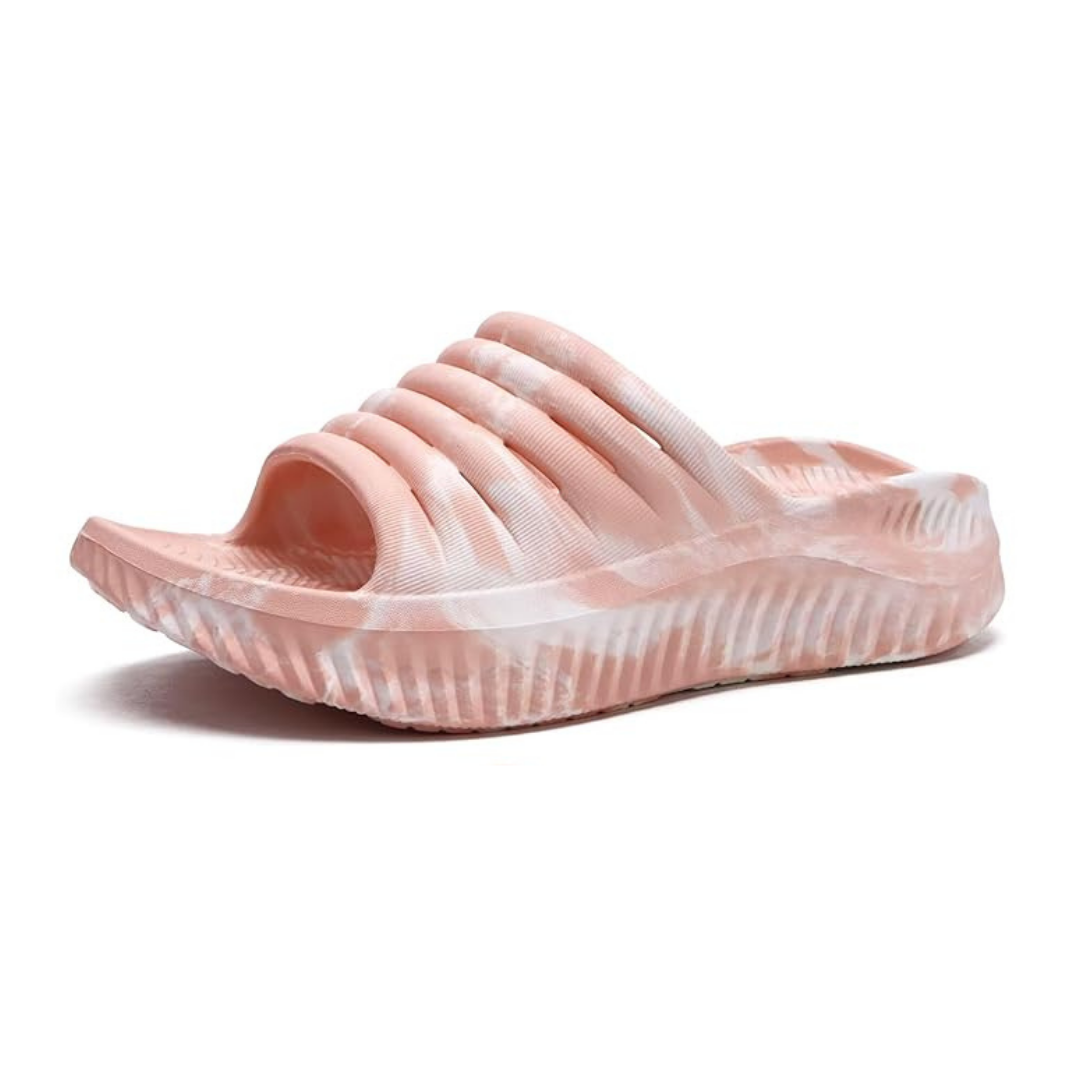 Sandales Récupération Sport Femme avec Semelle Orthopédique | Camo Rose